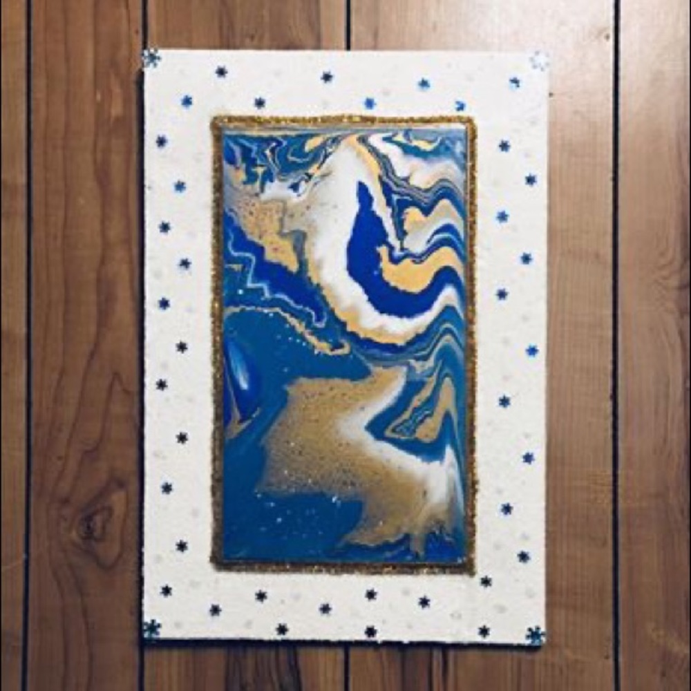 Acrylic Pour Painting